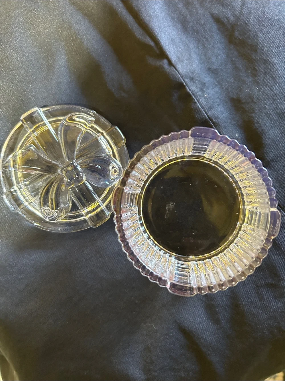 Clear Glass Decorative Bowl - Clear